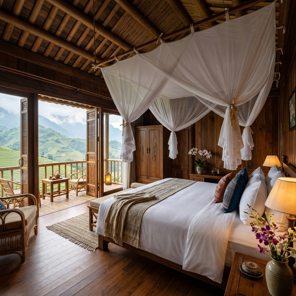 Phòng Mây - Pù Luông Serenity Lodge
